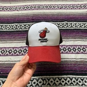 Miami Heat Hat with Velcro Strap